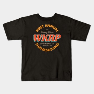 WKRP Turkey Drop 1978 Kids T-Shirt